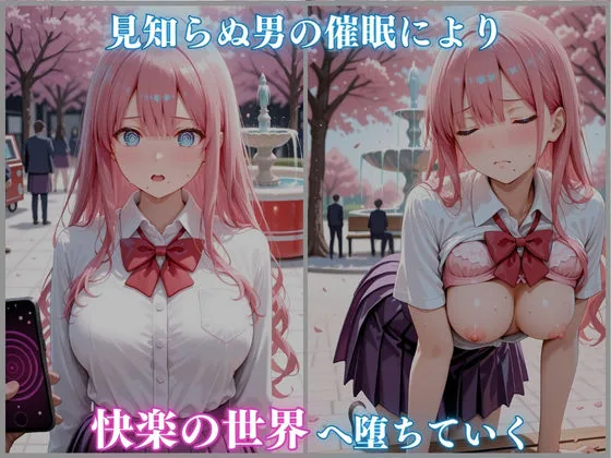 公園 花見 催● 女子校生 -小春ひまり編- CG集500枚 サンプル画像 2