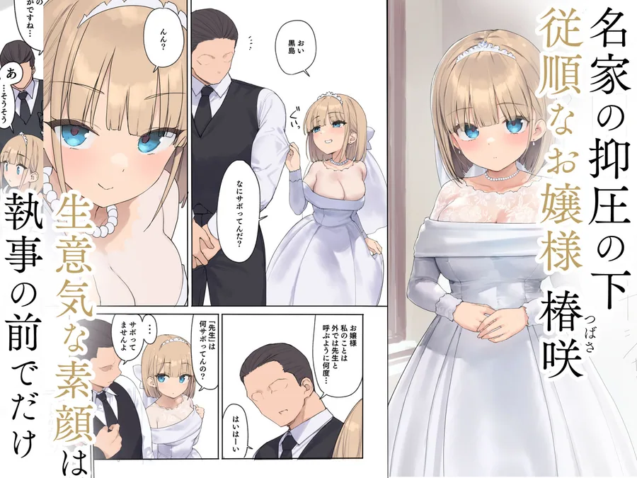 孕ませ契約  自分が世話役だった名家の生意気お嬢様に妊娠の作法を叩き込む全記録 サンプル画像 1