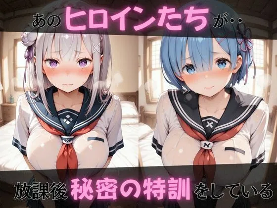 【リ●ロ】放課後ヒロインズエ●リア/レ●/ラ●編 サンプル画像 1