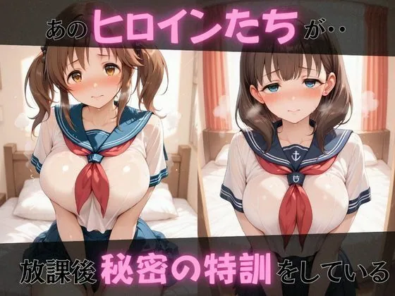 【デ●マス】放課後ヒロインズ安部●々/十時●梨/佐久間●ゆ編 サンプル画像 2