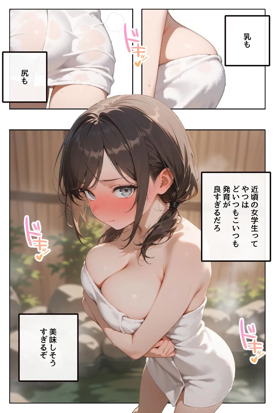 どこの女子校にもありふれた普通の性指導  〜温泉学園〜  1 サンプル画像 1