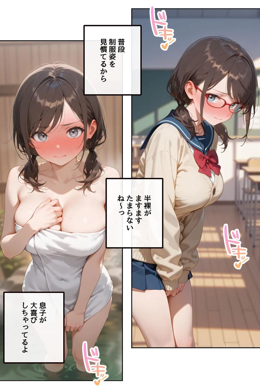 どこの女子校にもありふれた普通の性指導  〜温泉学園〜  1 サンプル画像 2