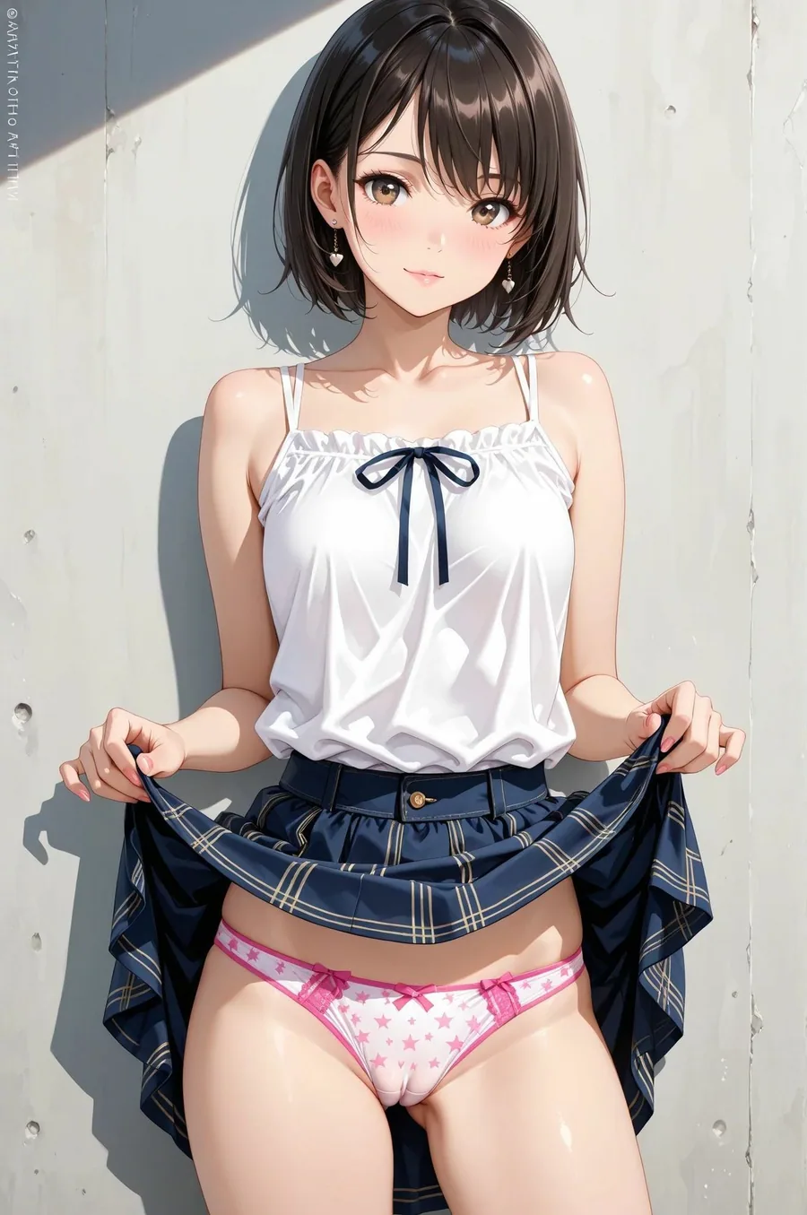 PANTY FETISH 自ら捲ってパンティ全部見せ（はーと） サンプル画像 5