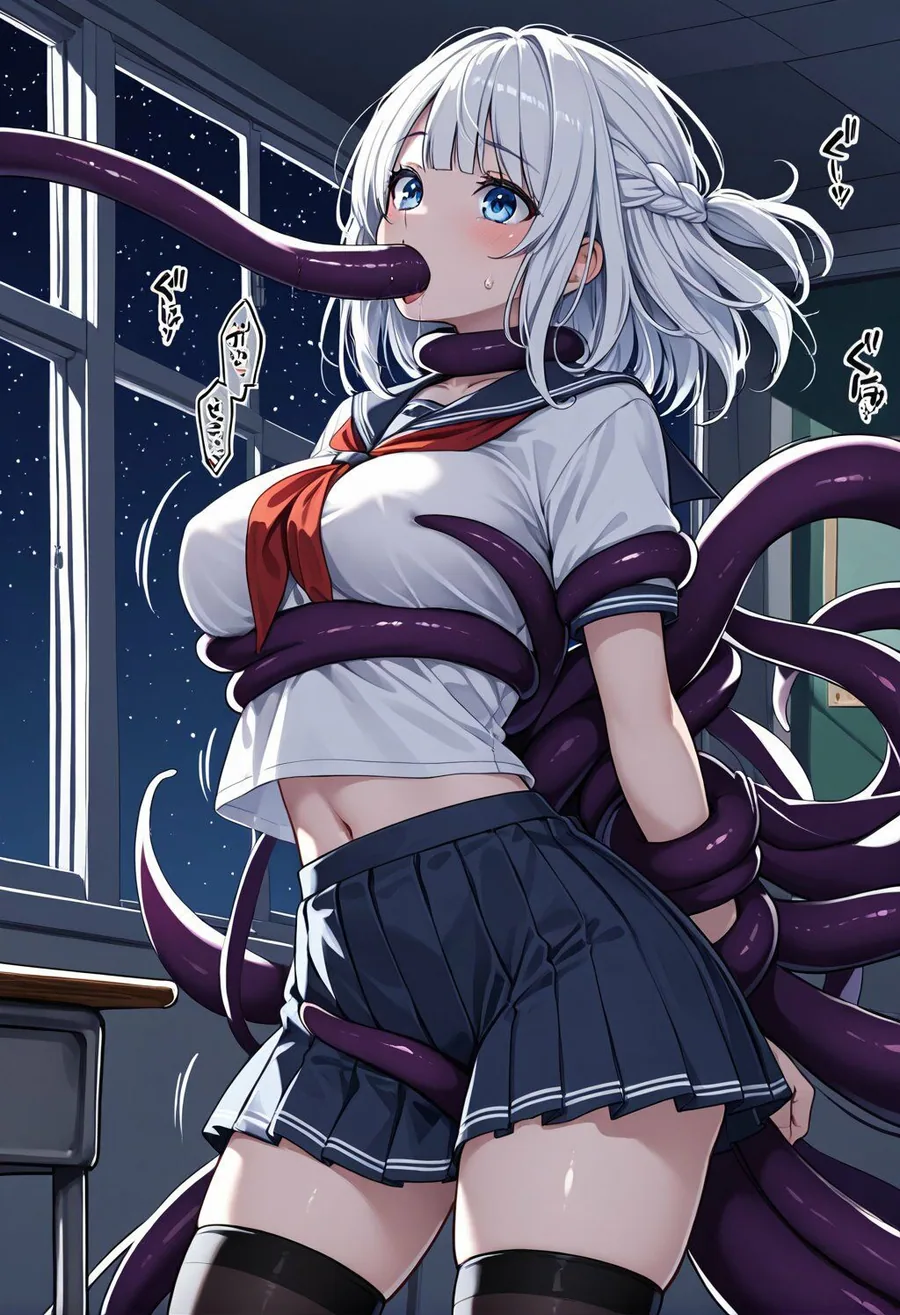 JK触手・スライム・機械 CG集11 サンプル画像 1