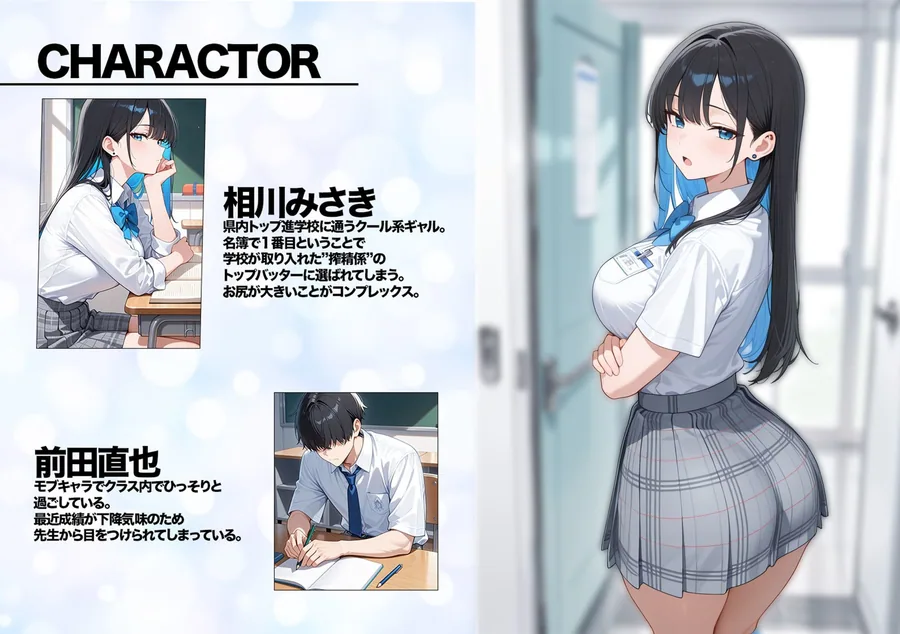 5日後に搾精係に任命されたデカ尻クールギャルとイチャラブセックスする話 サンプル画像 1