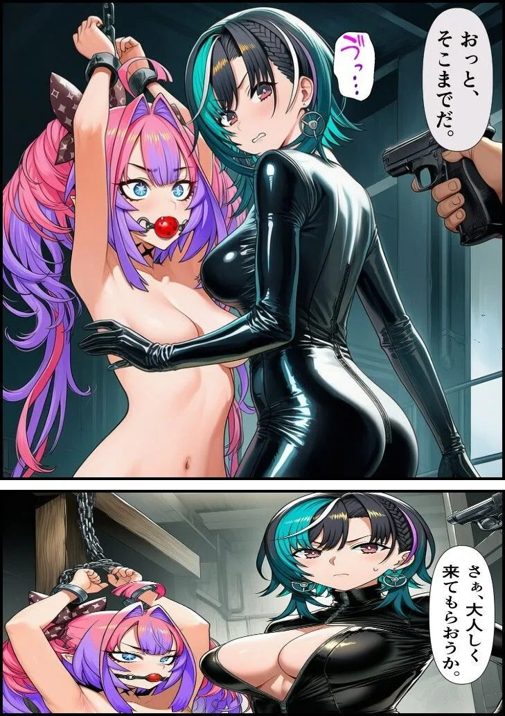 W潜入捜査官  輪〇千速・綺〇羅々ヴィヴィ サンプル画像 8