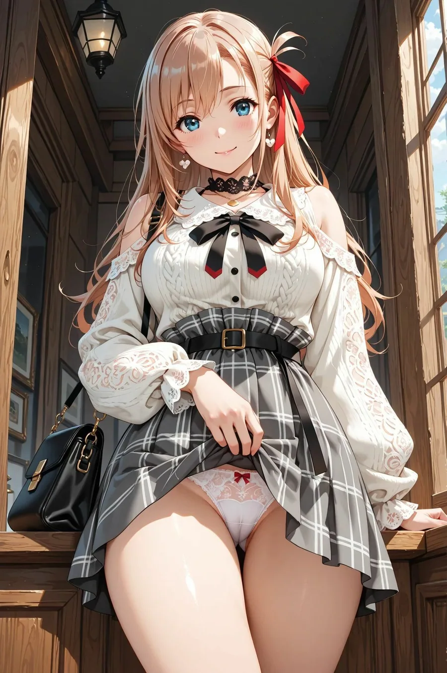 PANTY FETISH 見せたがり彼女のパンモロ・コレクション サンプル画像 4