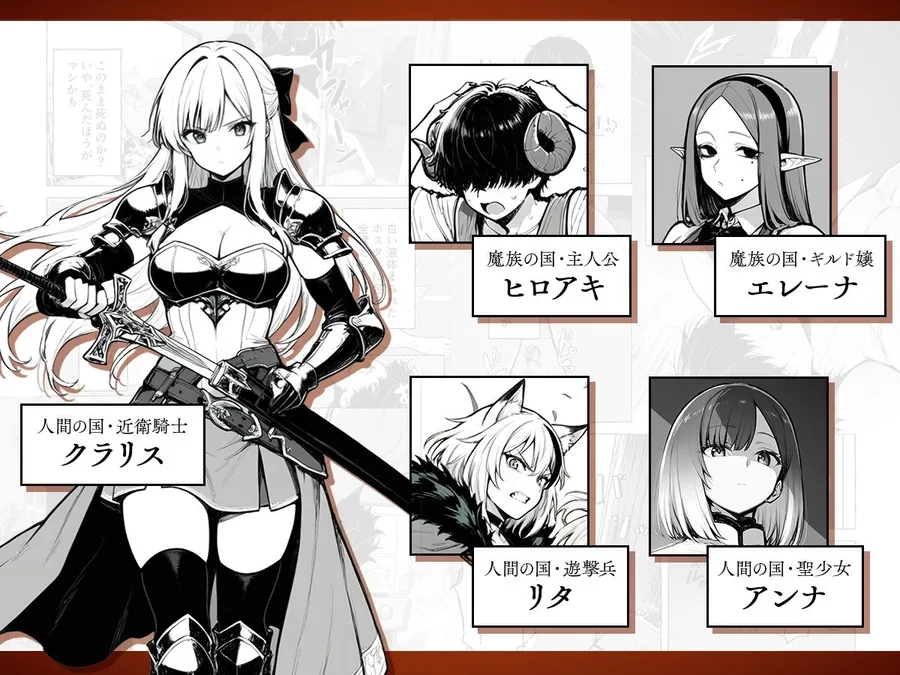 魔族に転生したので、王国三大巨乳美女を順番に堕とすことにしました サンプル画像 1