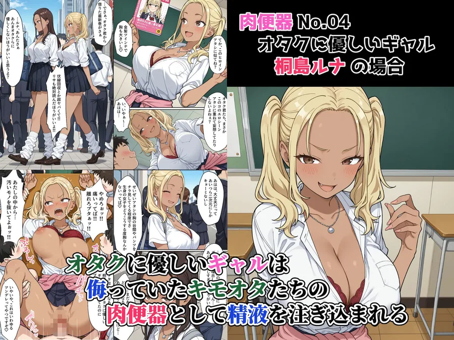 肉便器法の成立した世界で〜校内の好きな美少女を選んで肉便器にできる世界〜 サンプル画像 8