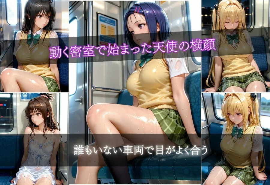 終電後の痴●車両 サンプル画像 2