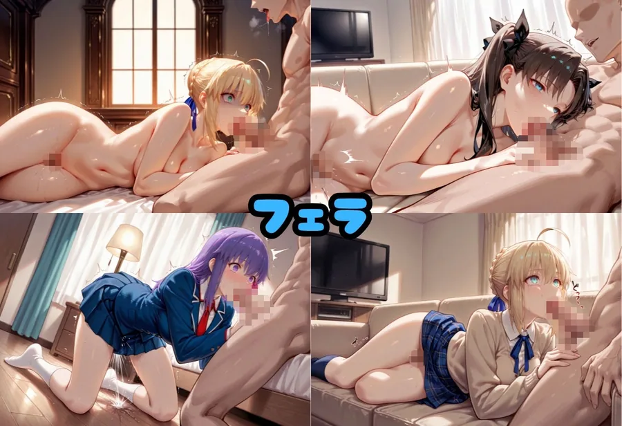 穴モテ風紀委員―制服に秘めた禁断の務め  Fate stay night編 サンプル画像 4