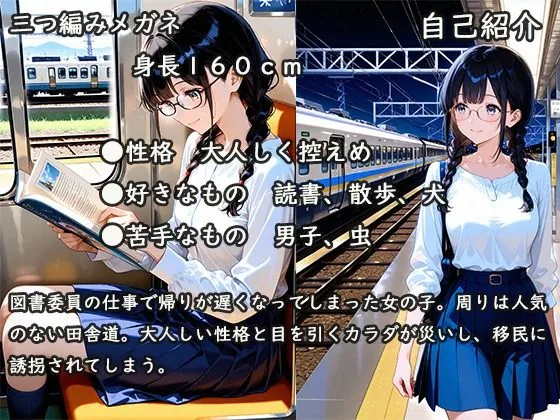 移民に〇拐された女子学生の末路 サンプル画像 1