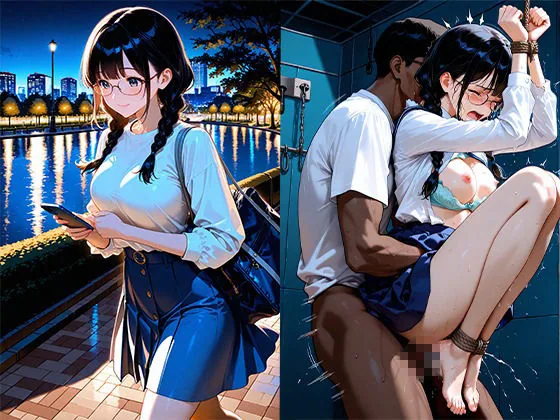 移民に〇拐された女子学生の末路 サンプル画像 3