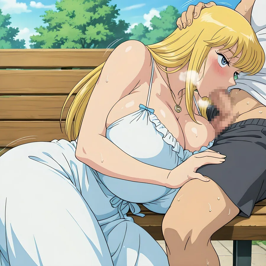 誰にでも優しい金髪爆乳婦警 サンプル画像 4