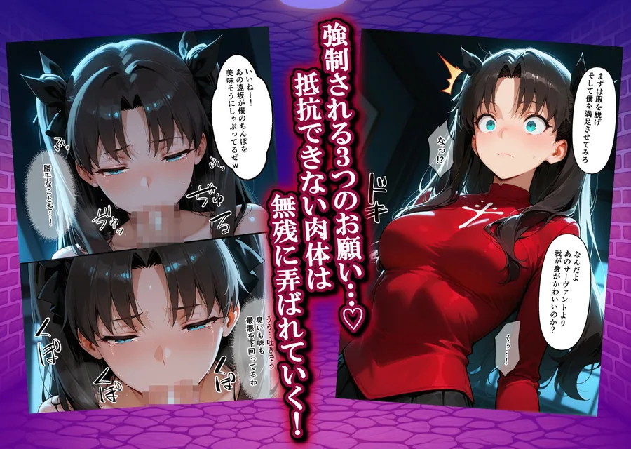 弱みを握られ製奴● 肉便器にされアヘ顔快楽地獄 魔術師編 サンプル画像 3