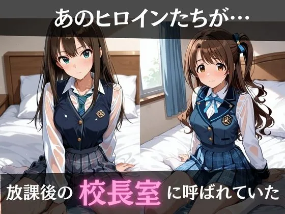 校長が放課後に「性」指導【デ○マス】 サンプル画像 1