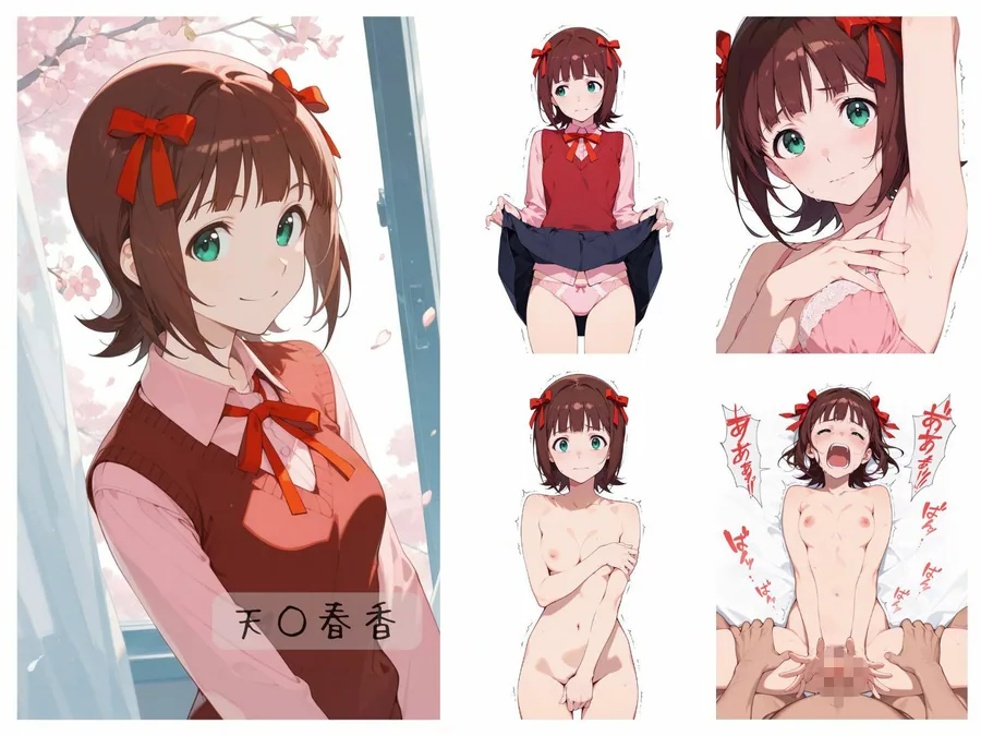 シアターアイドル全裸図鑑 7○5AS編Side-A サンプル画像 1