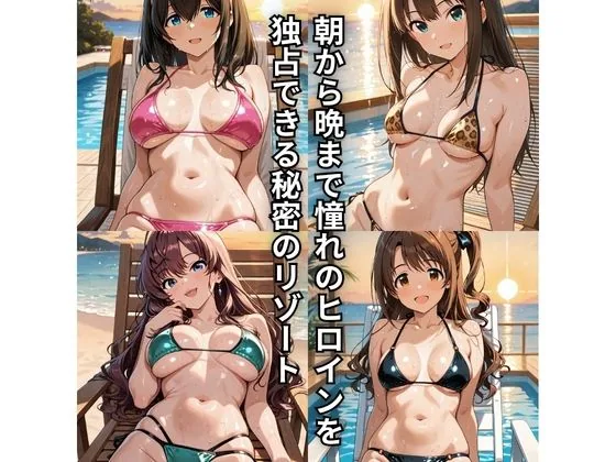 朝から晩までハーレムリゾート 【デ○マス】 サンプル画像 1