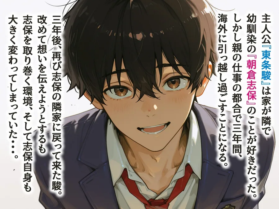 久しぶりに再会した幼馴染がメス堕ち開発済みだった話 サンプル画像 1