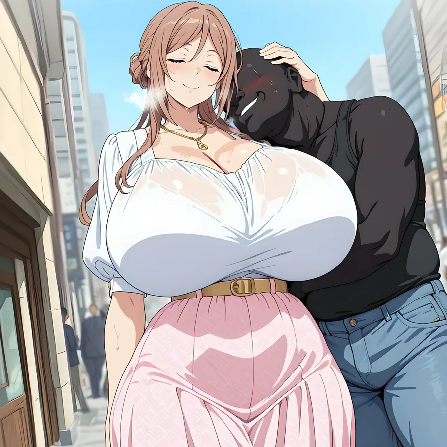 爆乳AV女優リナ色んな男達と合体 サンプル画像 4