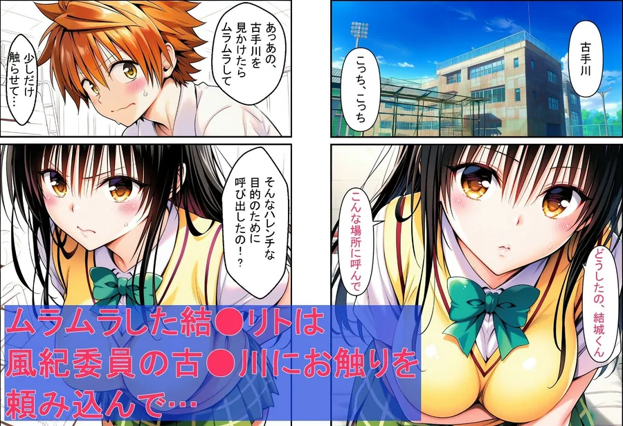 ちょろい風紀委員がヤらせてくれる話 サンプル画像 1