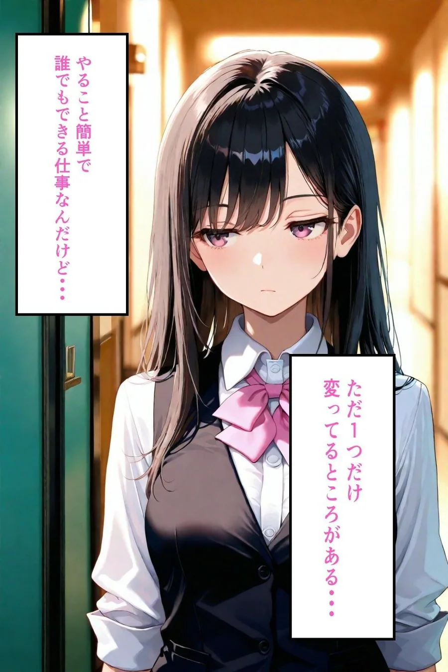 無気力受付嬢の’えっちな特別セックスサービス’ サンプル画像 4