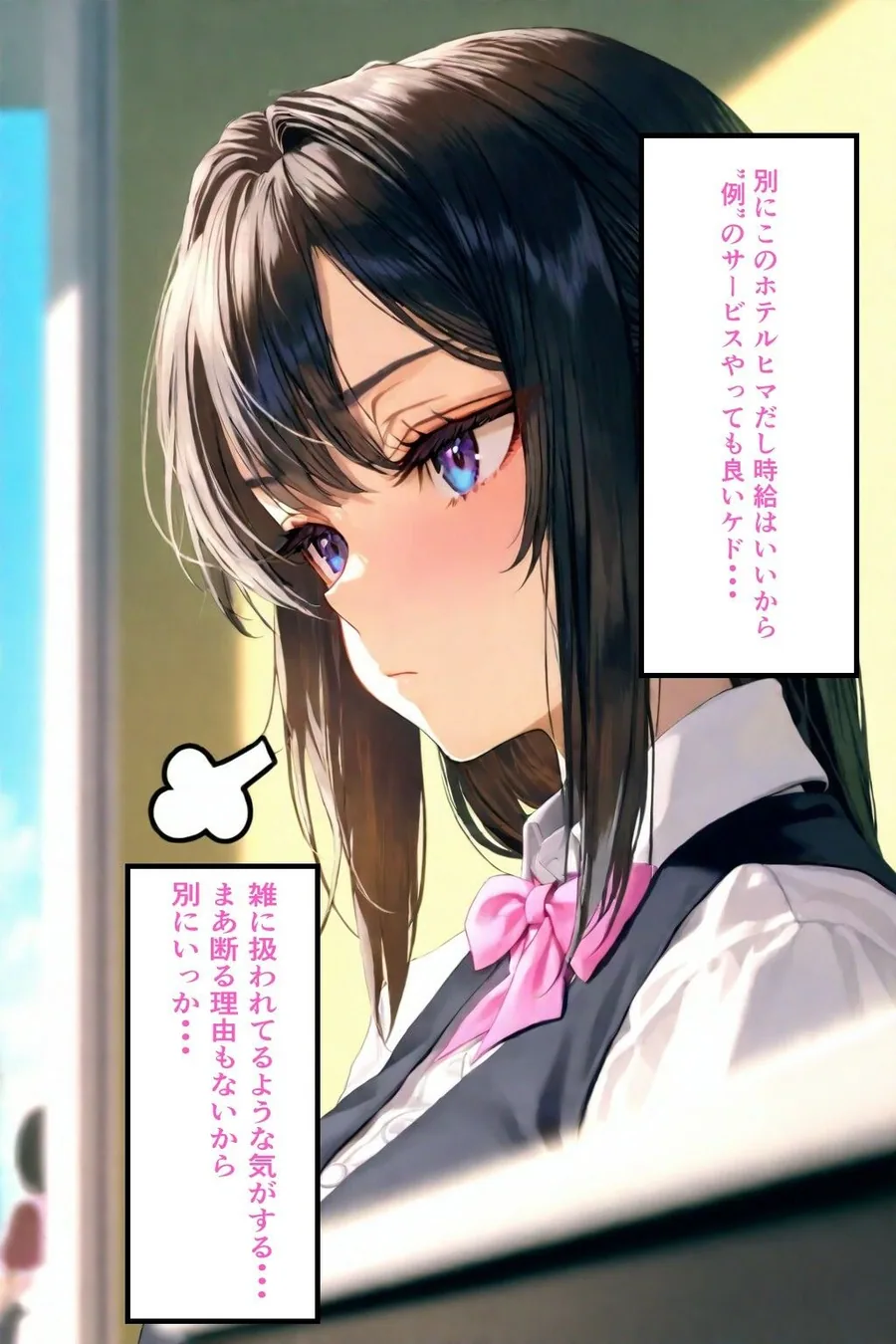 無気力受付嬢の’えっちな特別セックスサービス’ サンプル画像 6