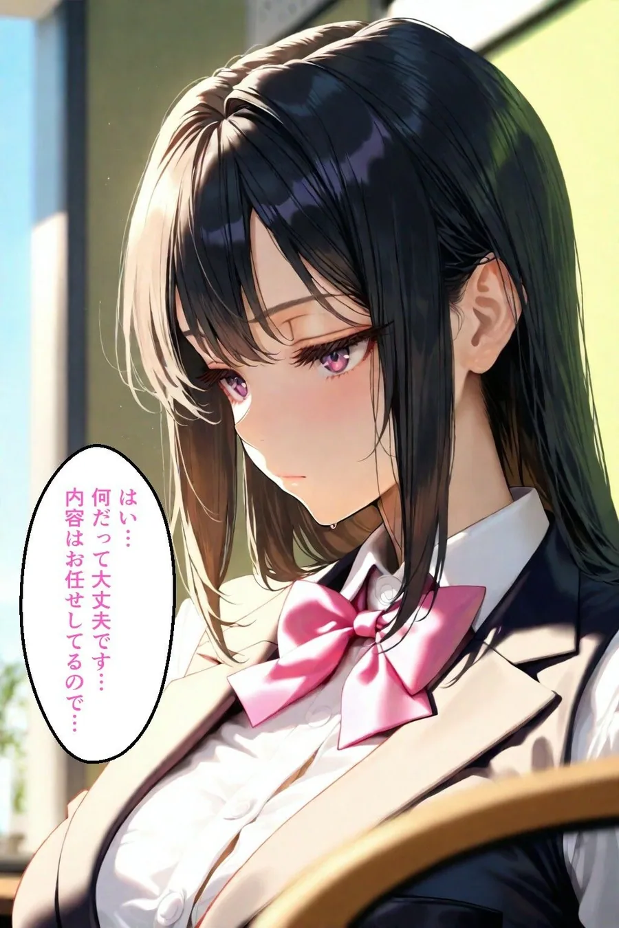 無気力受付嬢の’えっちな特別セックスサービス’ サンプル画像 8