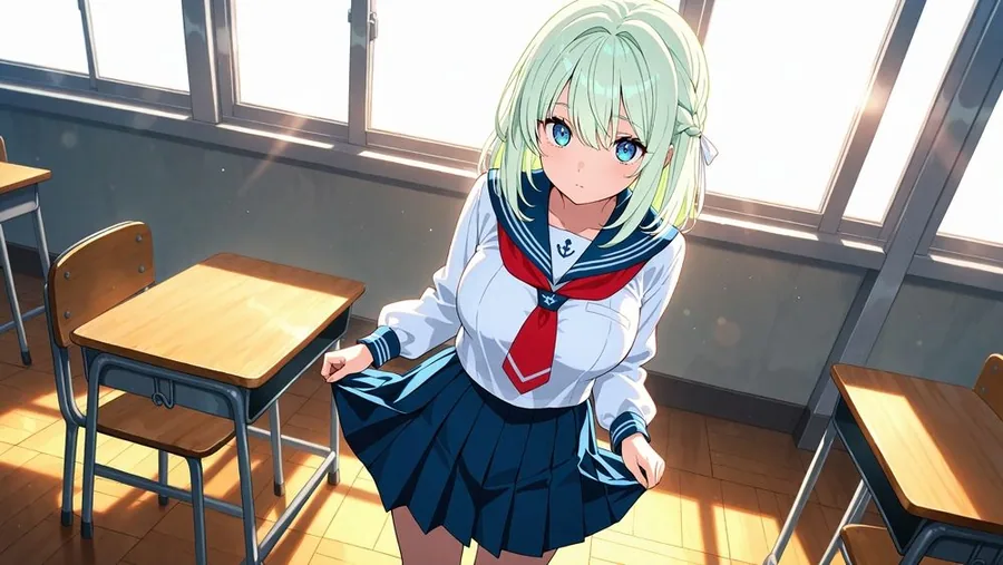 【4K】清楚な白スク水姉妹が部室で若手コーチの精液を争奪する孕ませ交尾 サンプル画像 3