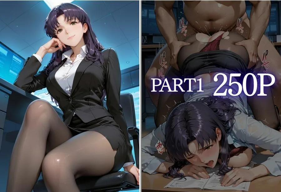 深夜残業OL 〜我慢の限界を迎えた同僚にオフィスで犯●れ、事後即2回戦中出しされるまでVol.3 サンプル画像 2