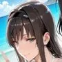 森○はるか＆塚○響inビーチ