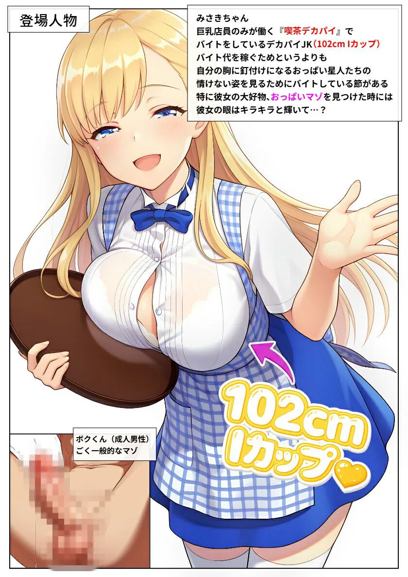 喫茶デカパイには裏オプがある サンプル画像 2