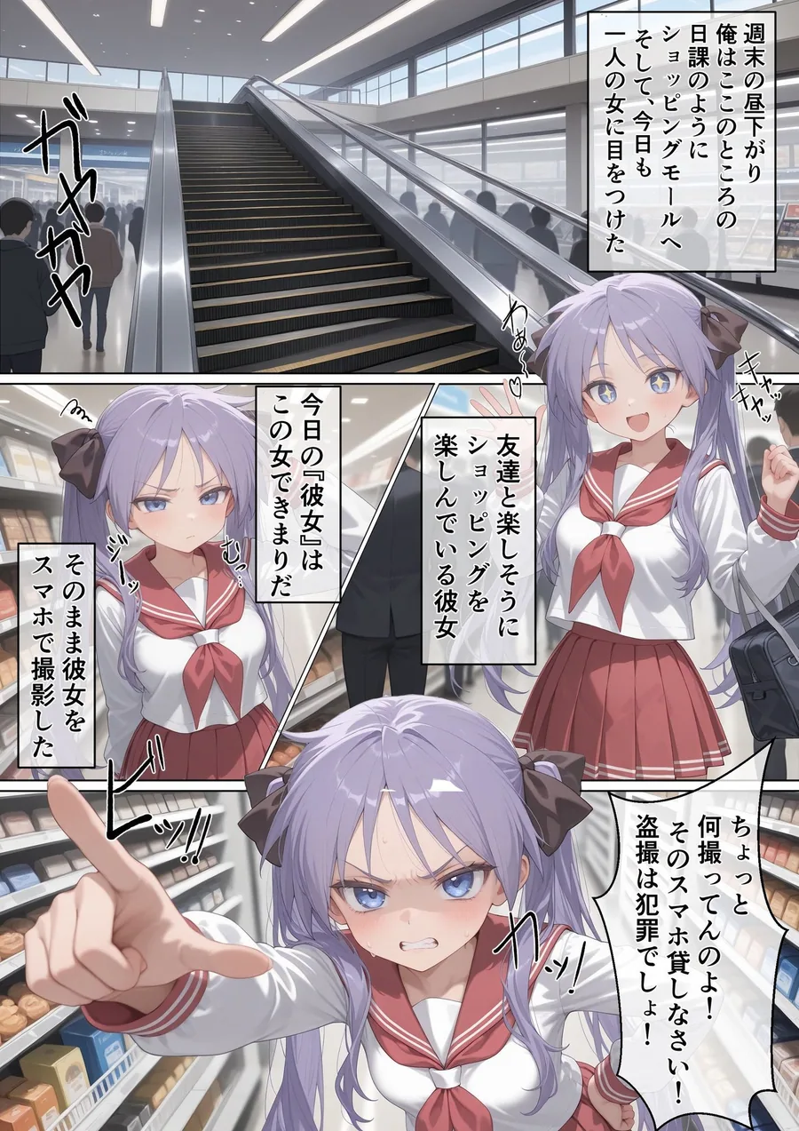 ツンデレ優等生を『彼女化』して躾け直したら、催●ナシでも腰振るメスになりました【らき〇すた 柊〇がみ】 サンプル画像 8