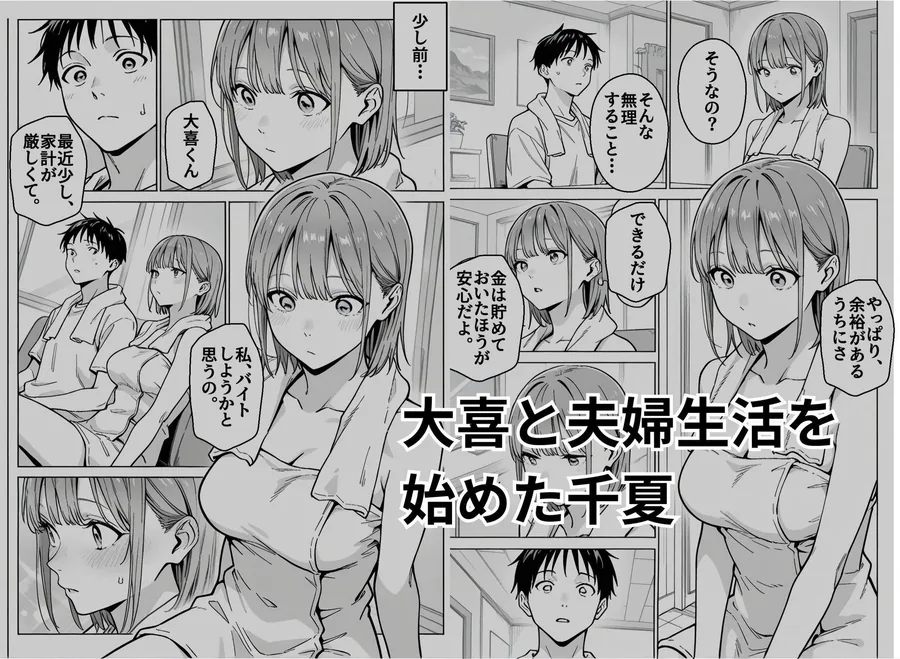 準備中の店内で。家計の為に、乱れる身体。 サンプル画像 2