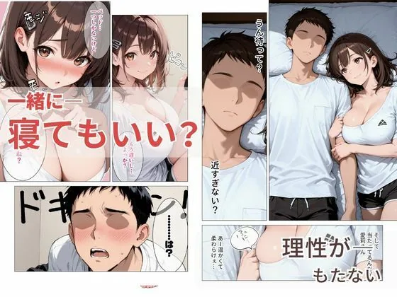 距離の近い幼馴染が 「泊まっていい？」って言ってきたので俺の理性がもたなかった話 サンプル画像 4