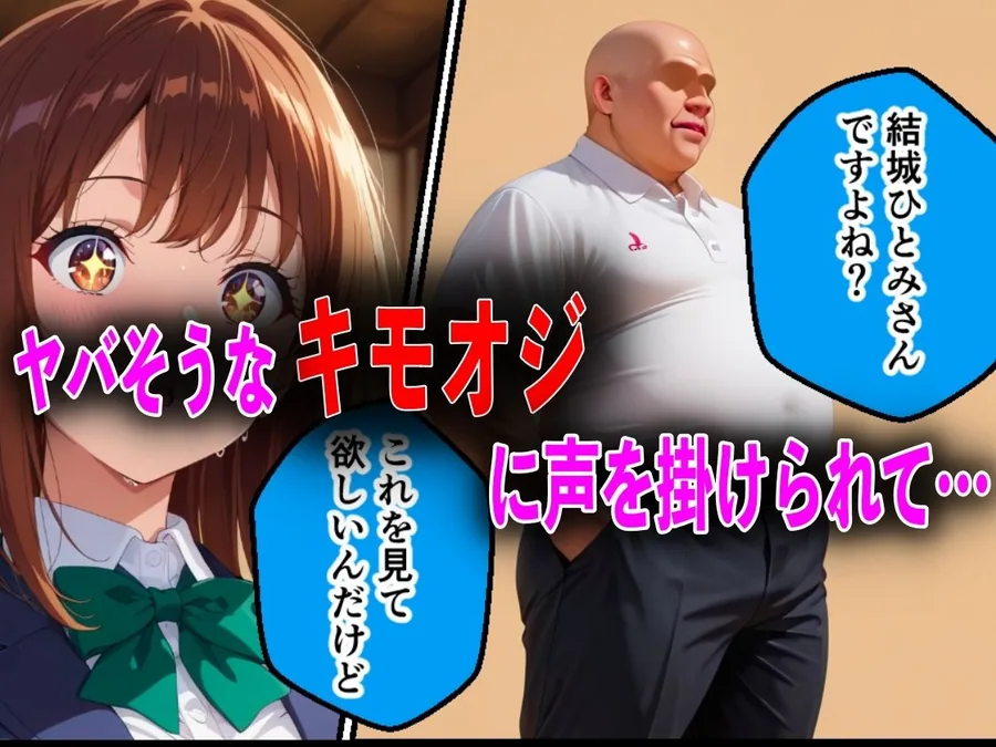 学校でも優等生のJKキモオジ店主に万引きがバレて巨根チンポで性教育された話 サンプル画像 6