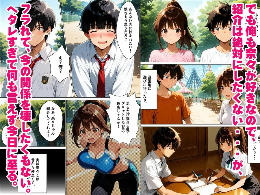 イチャラブセックスー陸上部幼なじみと恋人になったのに、「彼女」って言えなくて泣かせた話 サンプル画像 3