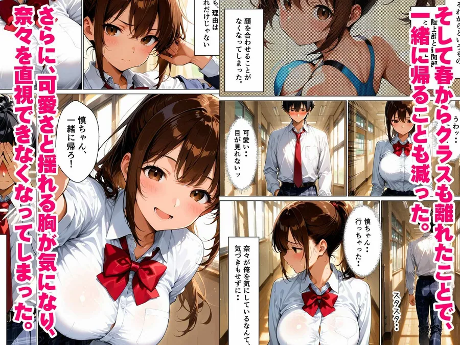 イチャラブセックスー陸上部幼なじみと恋人になったのに、「彼女」って言えなくて泣かせた話 サンプル画像 4