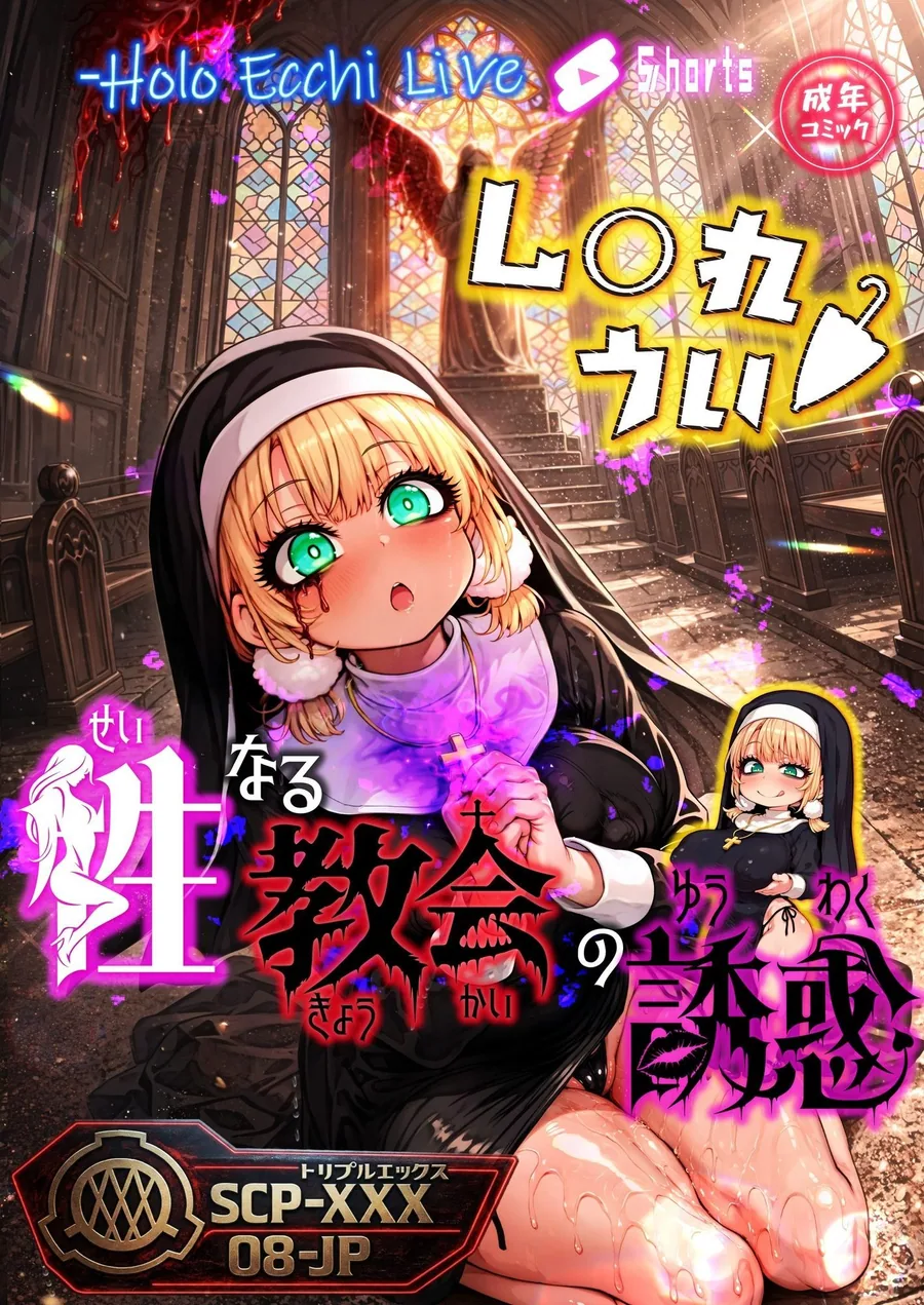 ほろえっちらいぶ し◯れうい 性なる教会の誘惑 SCP-XXX-08-JP サンプル画像 2