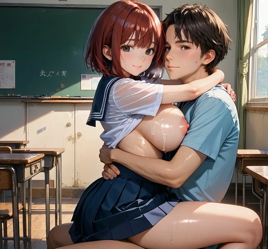 ボクらと巨乳女子校生たちとのイチャラブ学園生活  Vol.2 サンプル画像 8