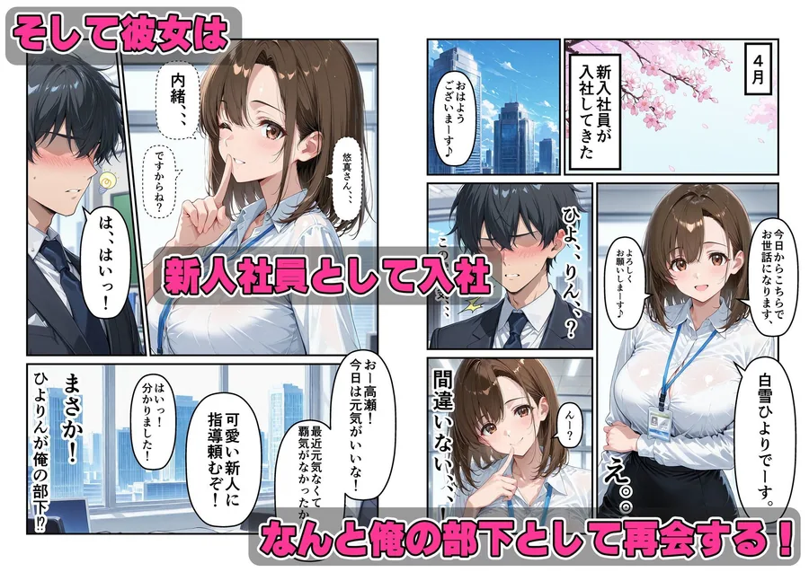 あざと可愛い風俗嬢は俺の部下？実はドMな彼女に生はめセックス〜俺のチンポでイキまくる サンプル画像 4