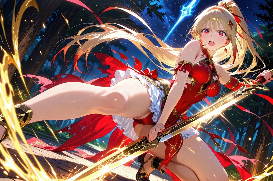 僕と契約した魔法少女がオークに凌●される  vol.6 ルミナス・ブレイズ編 サンプル画像 4