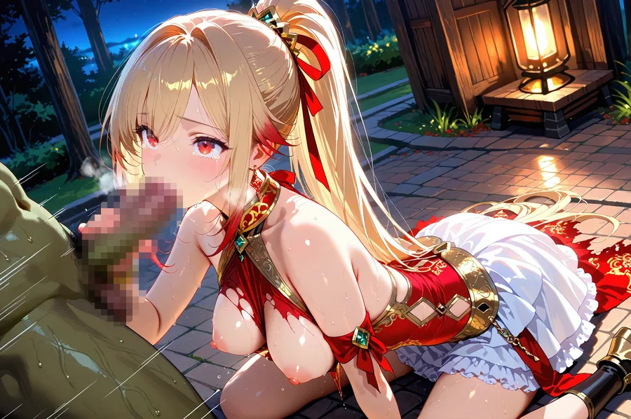 僕と契約した魔法少女がオークに凌●される  vol.6 ルミナス・ブレイズ編 サンプル画像 6