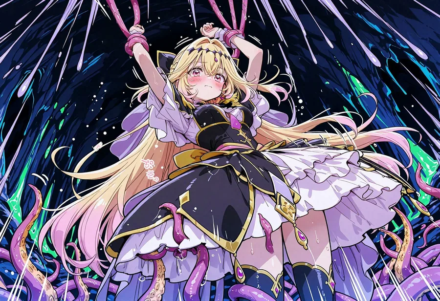 触手姦  キュア〇ルカナ・シャドウ編 サンプル画像 2