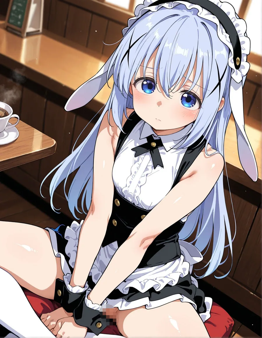 ご〇うさ メイド喫茶で処女喪失！？ サンプル画像 8
