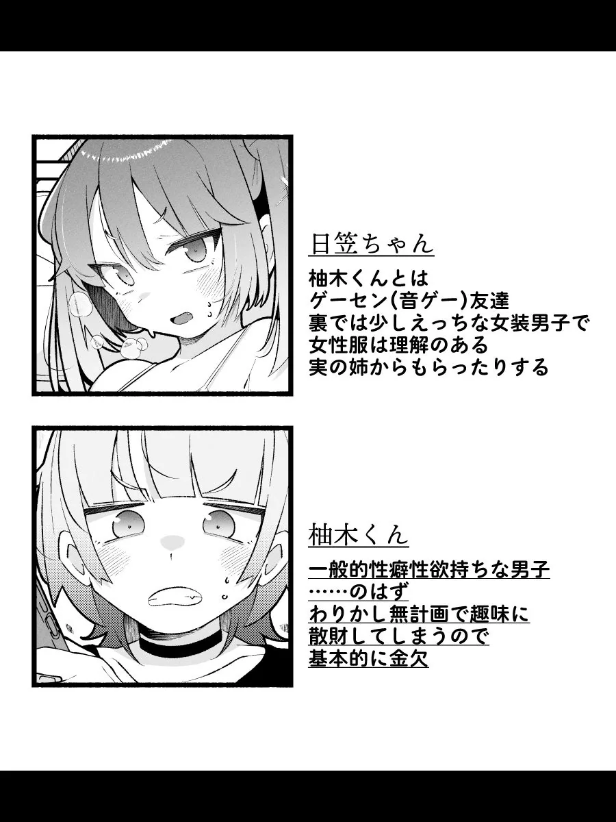 柚木くんのラブホ地獄（ヘル）（はーと）〜調子に乗ってる女装男子をデカちんでメス顔にさせる話〜 サンプル画像 6