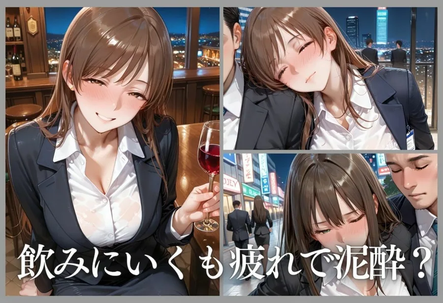 泥●OL、飲み会後のお持ち帰り〜寝たまま中出しされて再び乱れる夜Vol.1 サンプル画像 6