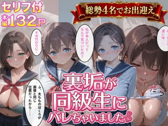 裏垢が同級生にバレちゃいました