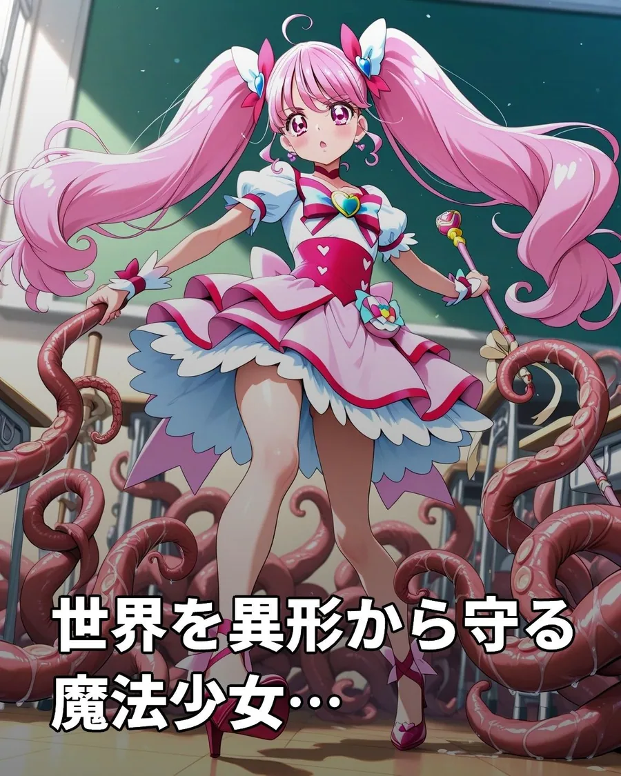 敗北完堕魔法少女03（ハイボクカンオチマホウショウジョ03） サンプル画像 2