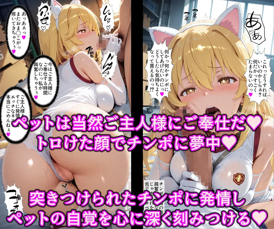 女王を逆洗脳で絶対服従の発情ネコ化！能力反射でエロい体の女王をマゾ洗脳♪何されてもアヘる俺専用の淫乱ペット サンプル画像 5